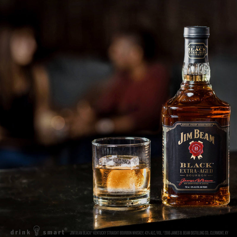 Jim Beam Black Bourbon Whiskey (Old Packaging) 700ml