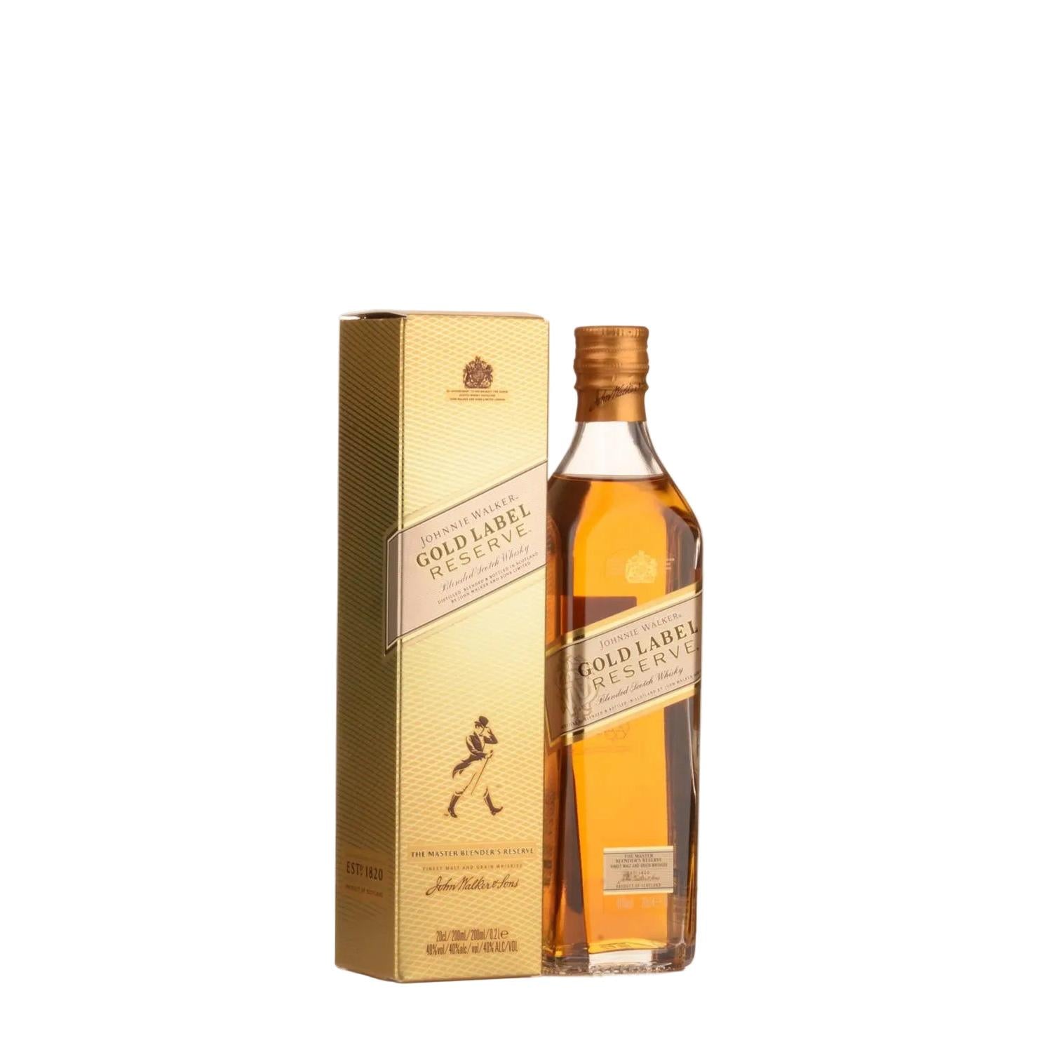 Johnnie Walker Gold Label Reserve Blended Scotch Whisky 200ml
