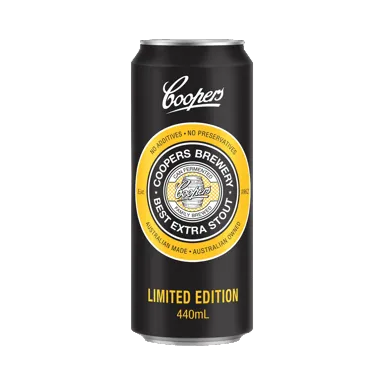 Coopers Extra Stout  Limited Edition Cans 24X440mL