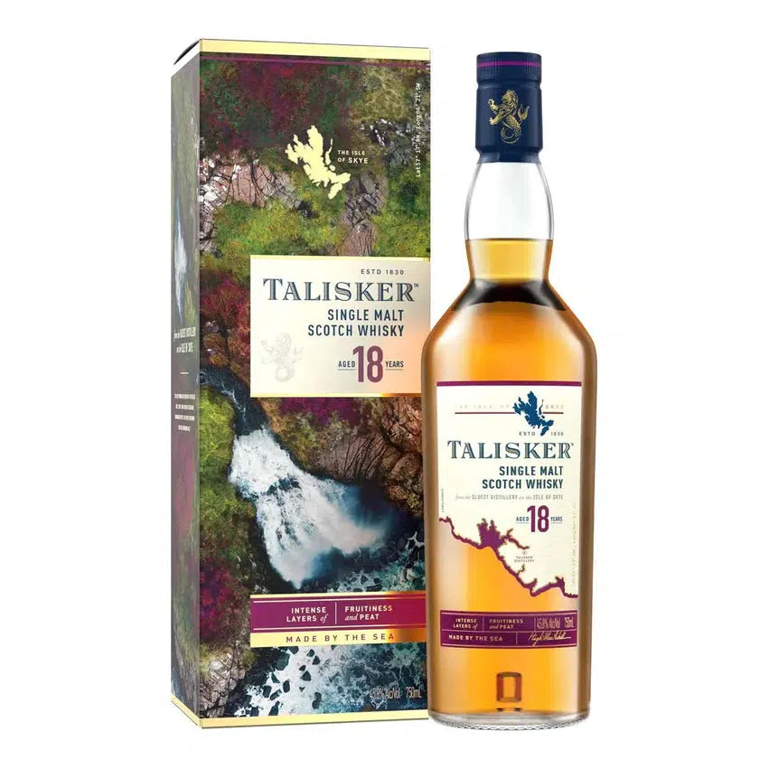 Talisker 18 Year Old Single Malt Scotch Whisky 700ml