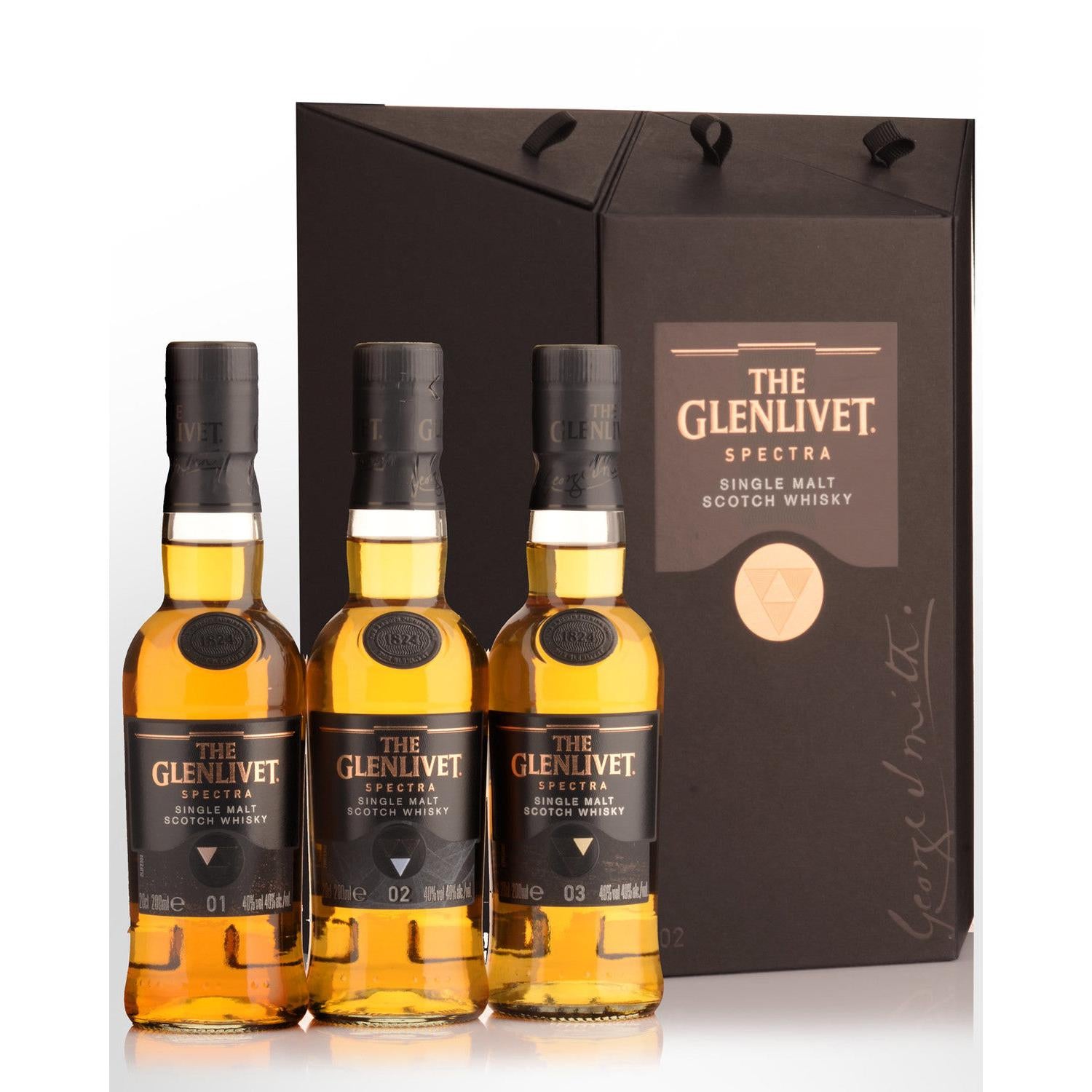 The Glenlivet Spectra Single Malt Scotch Whisky 3 x 200ml