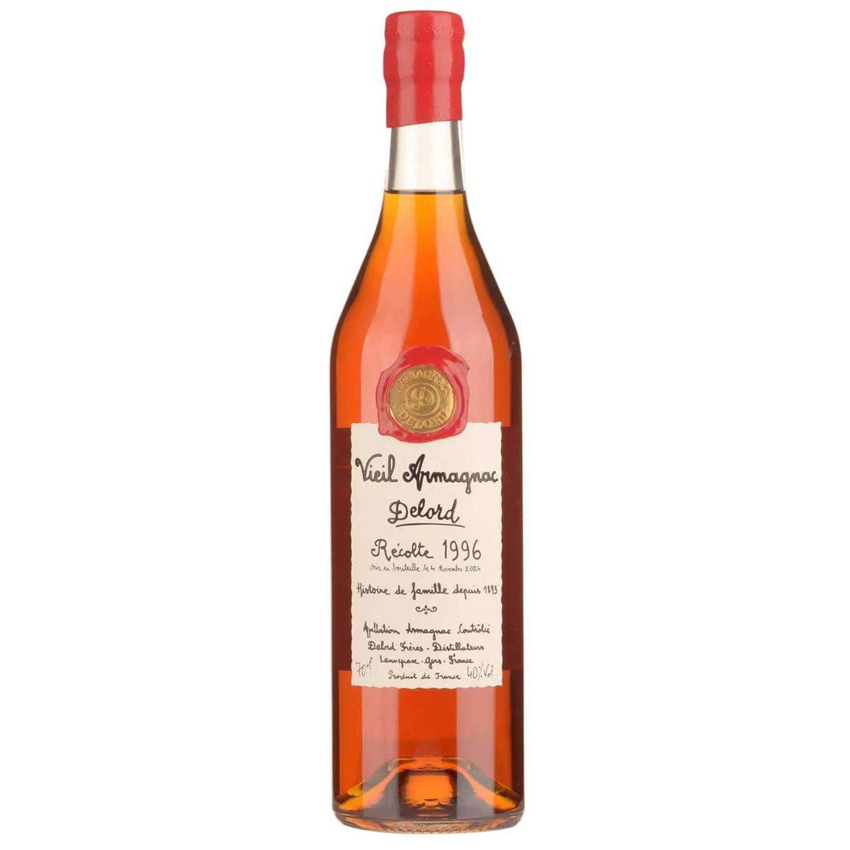 Delord 1996 Vieil Armagnac 40% 700ml