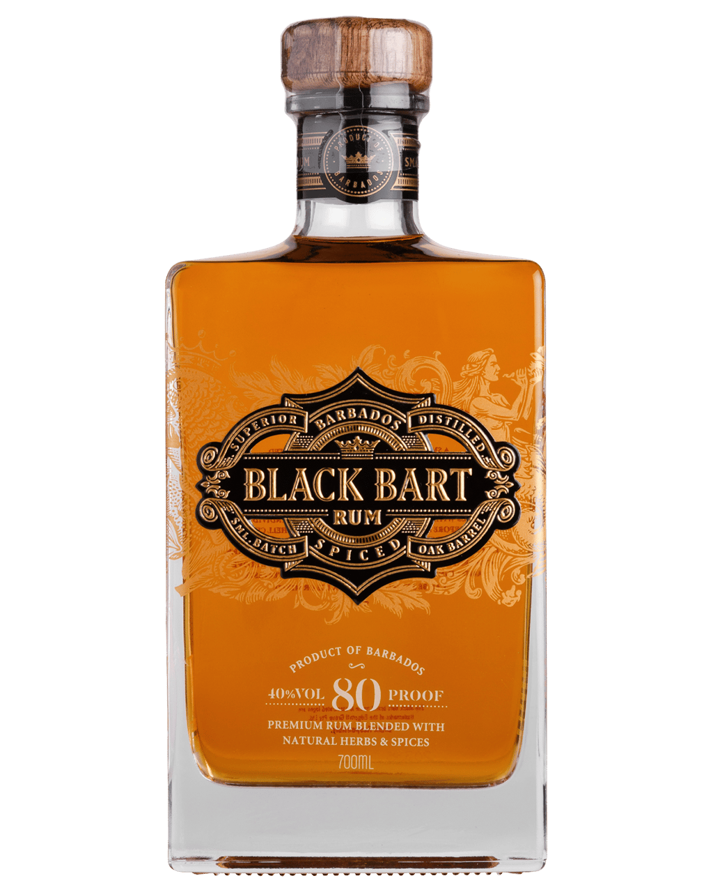 Black Bart Spiced Rum 700ml