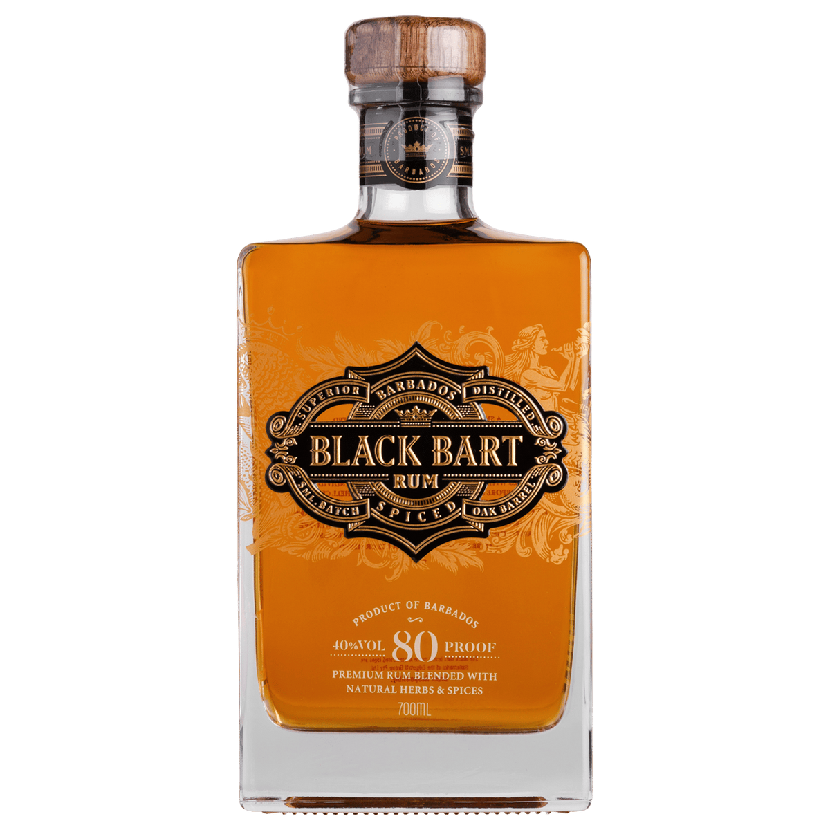 Black Bart Spiced Rum 700ml