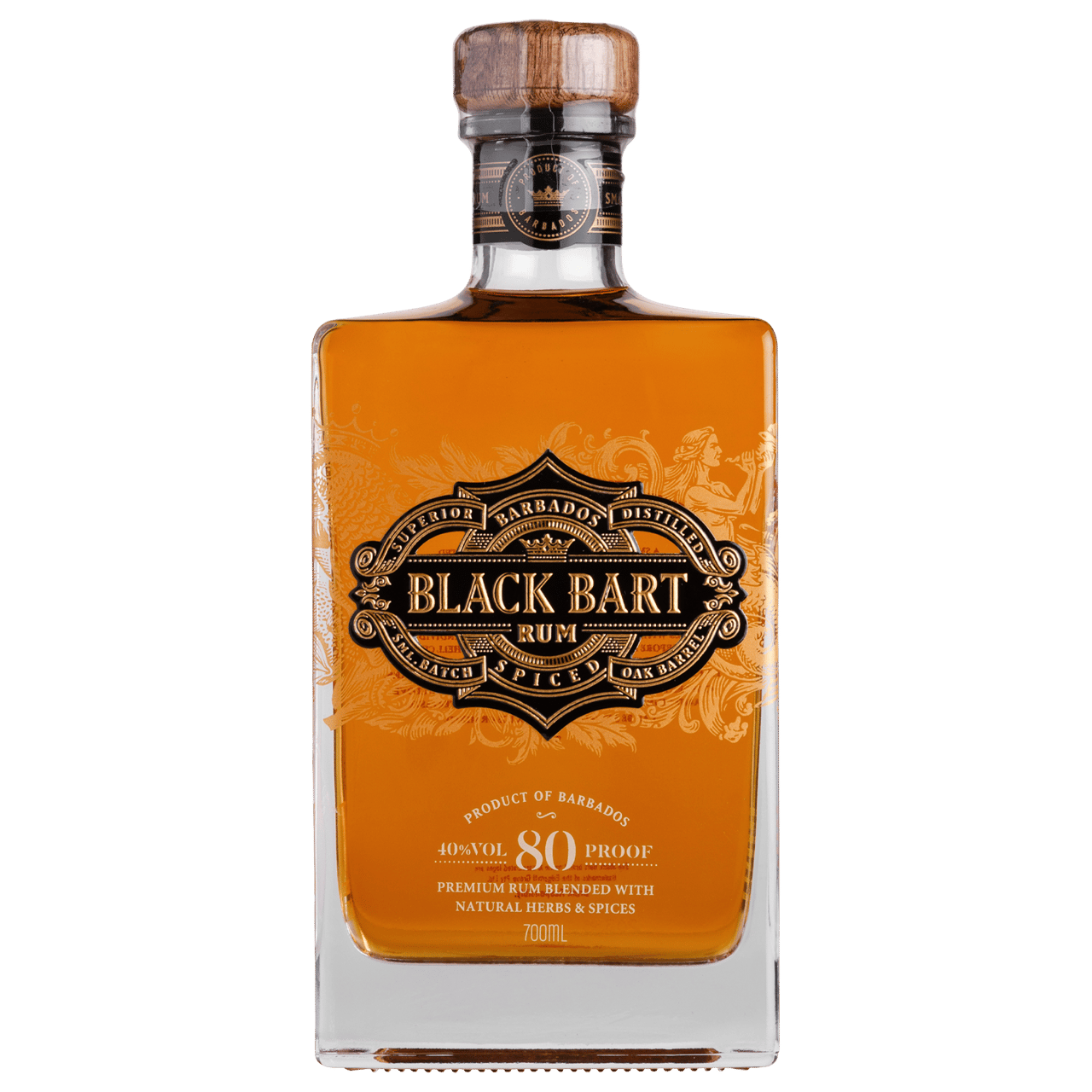 Black Bart Spiced Rum 700ml