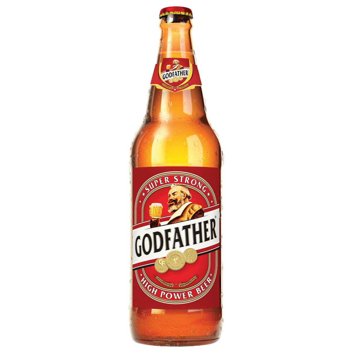 Godfather Premier Super Strong Indian Beer 650mlx12