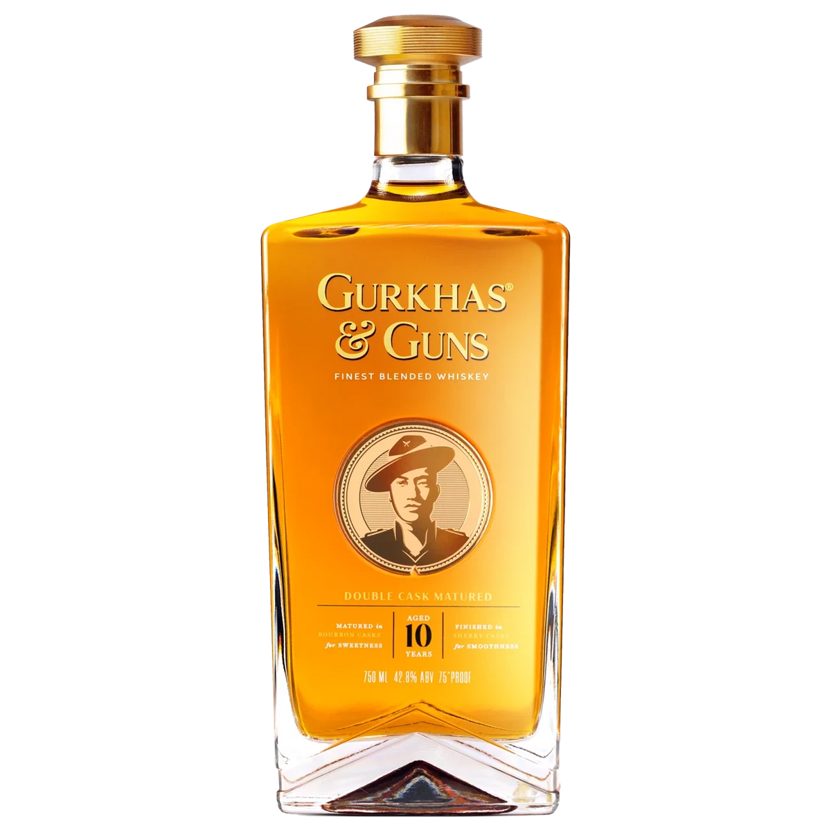 Gurkhas & Guns Finest Blended Whiskey 700ml