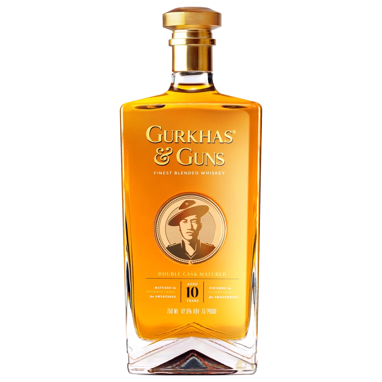 Gurkhas & Guns Finest Blended Whiskey 700ml