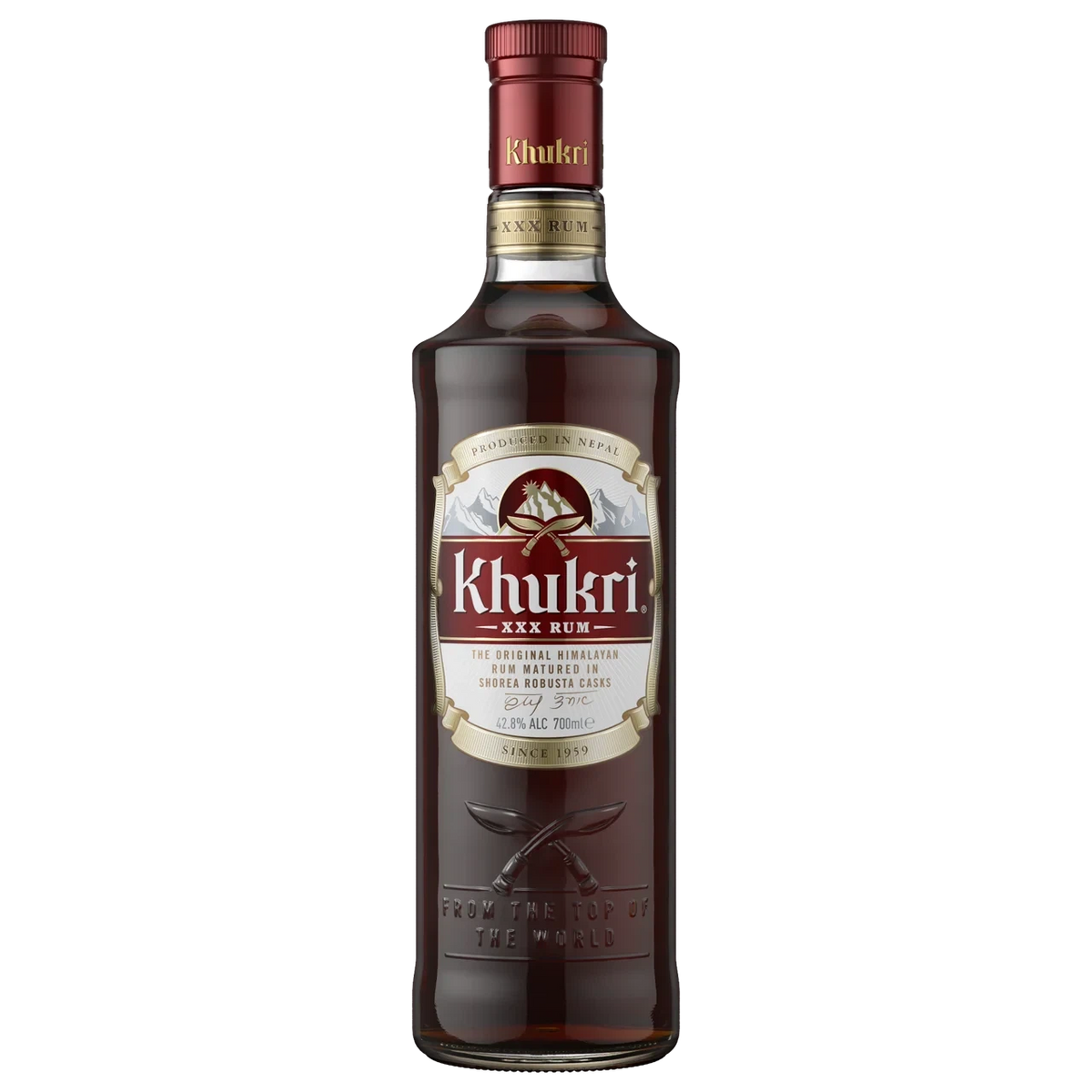 Khukri XXX Premium Nepalese Rum 700mL