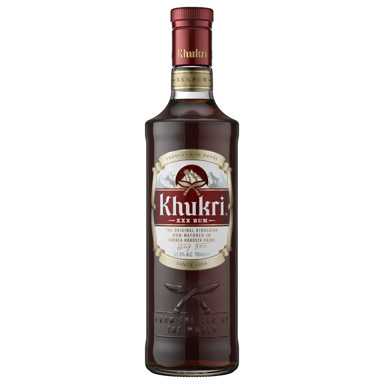 Khukri XXX Premium Nepalese Rum 700mL