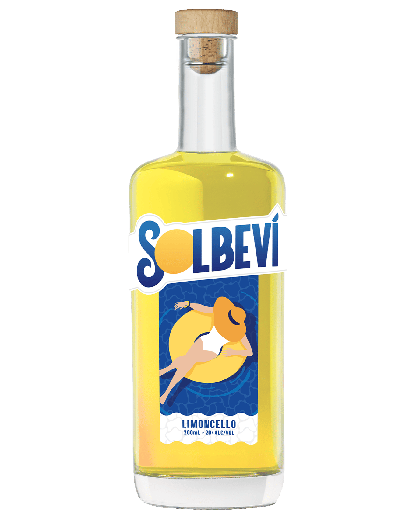 Solbevi Limoncello Liqueur 200ml