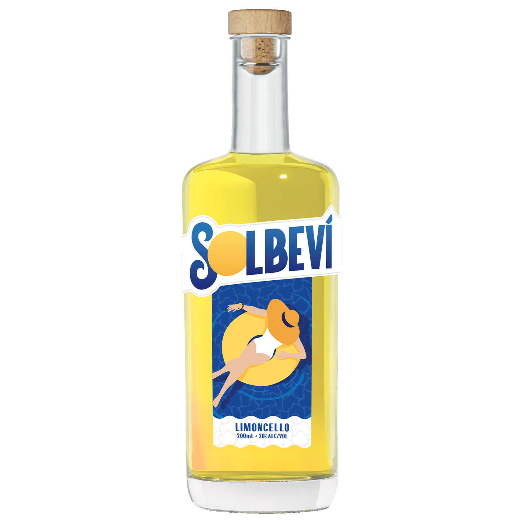 Solbevi Limoncello Liqueur 200ml
