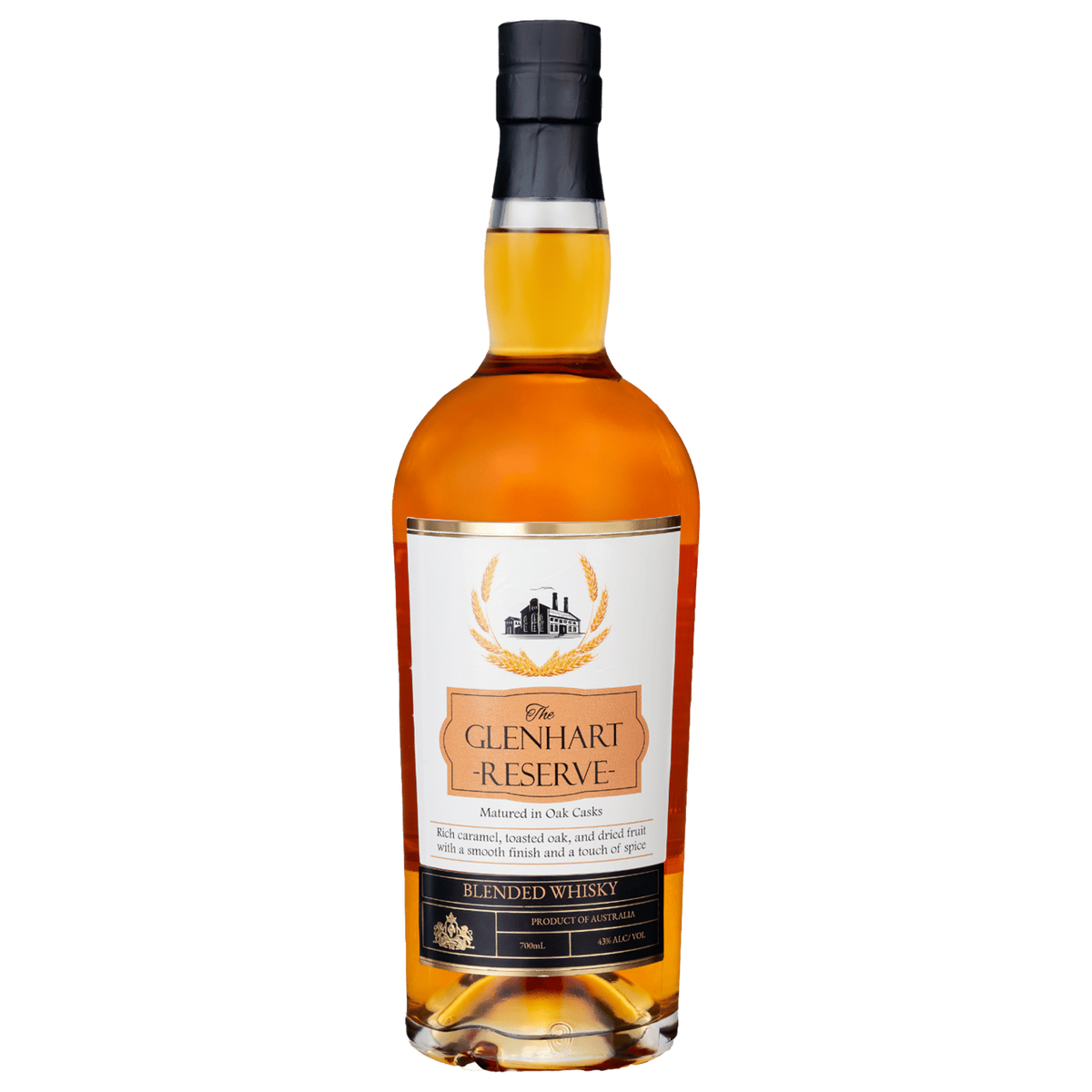 The Glenhart Reserve Blended Whisky 700ml