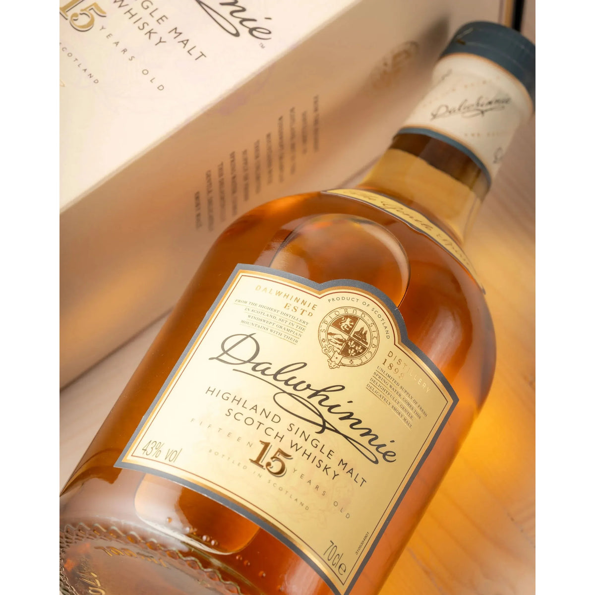 Dalwhinnie 15 Year Old Single Malt Scotch Whisky 700ml