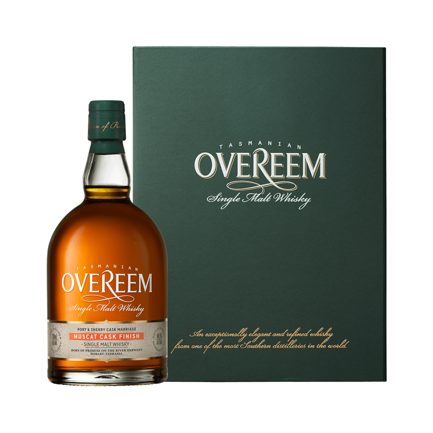 Overeem Muscat Cask Finish Whisky Gift Box 700ml