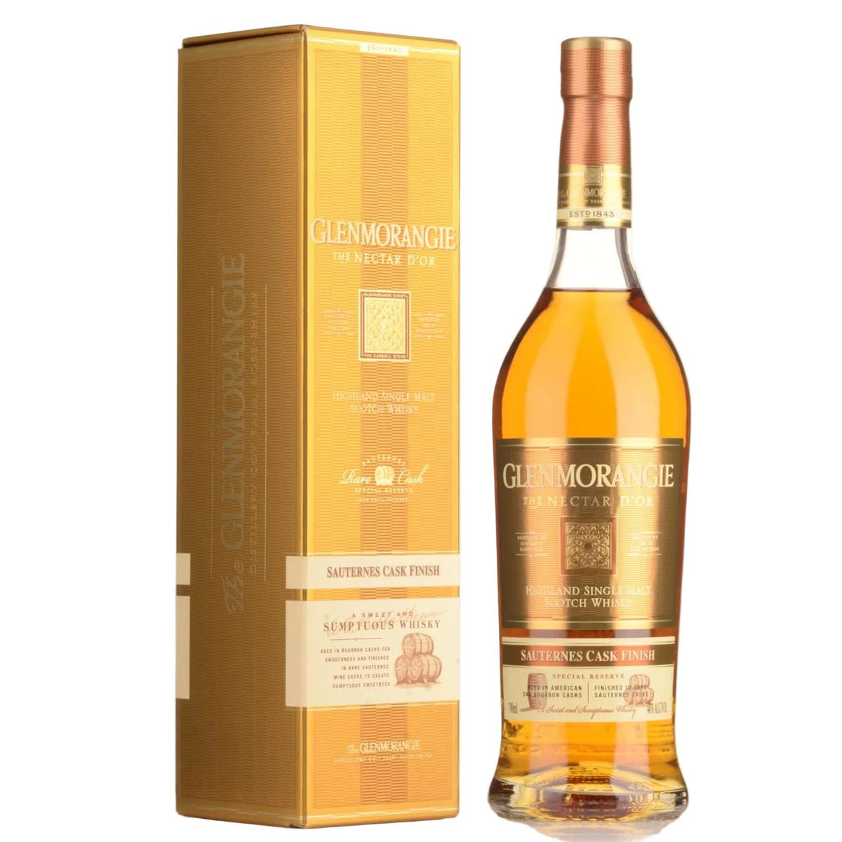 Glenmorangie The Nectar D'or Single Malt Scotch Whisky 700ml
