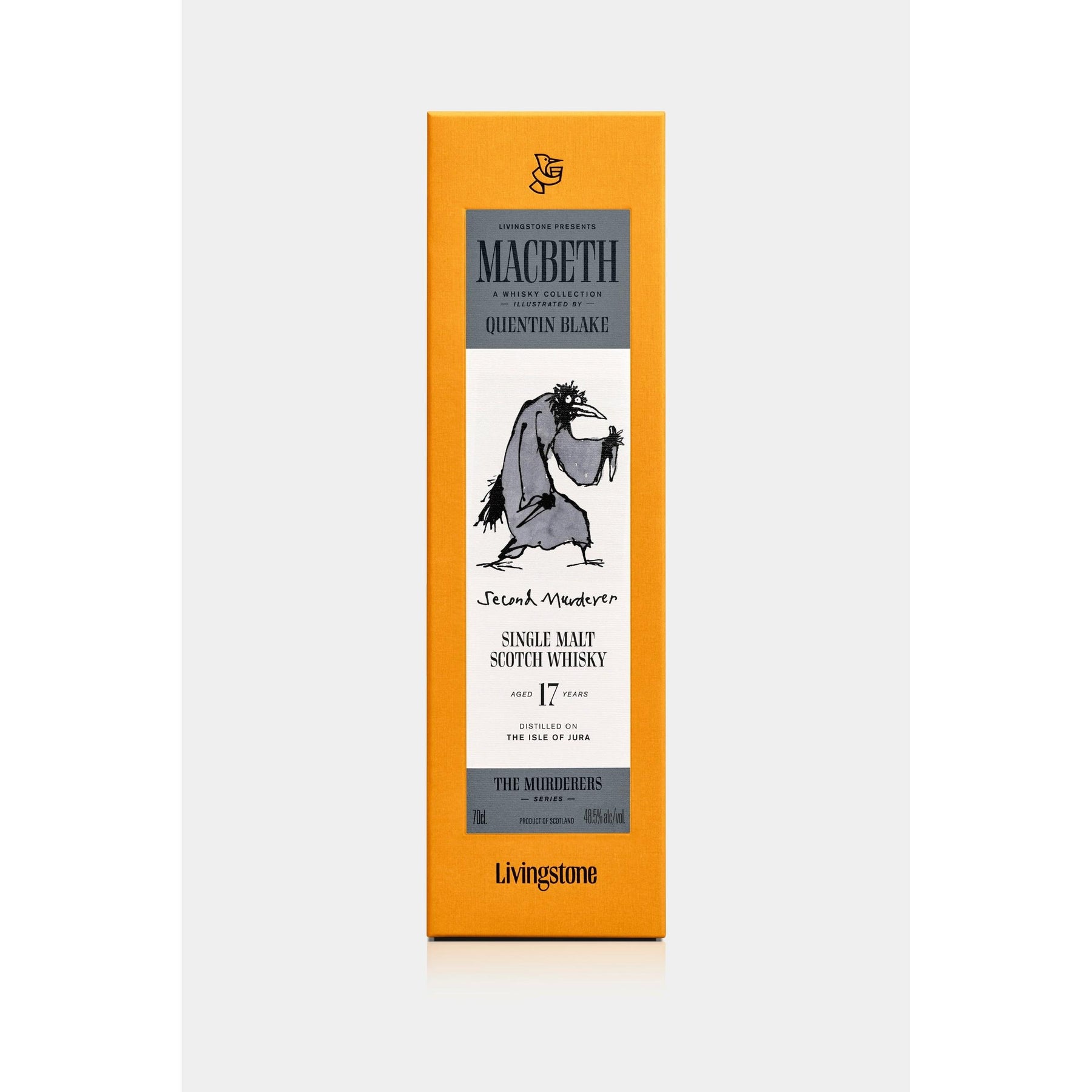 Macbeth The Murderers Series Jura Second Murderer 17 Year Old Single Malt Scotch Whisky