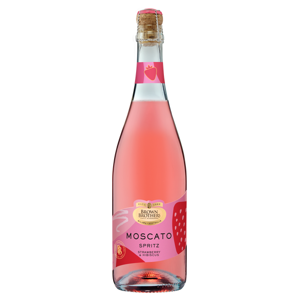 Brown Brothers Moscato Strawberry & Hibiscus Spritz 750ml