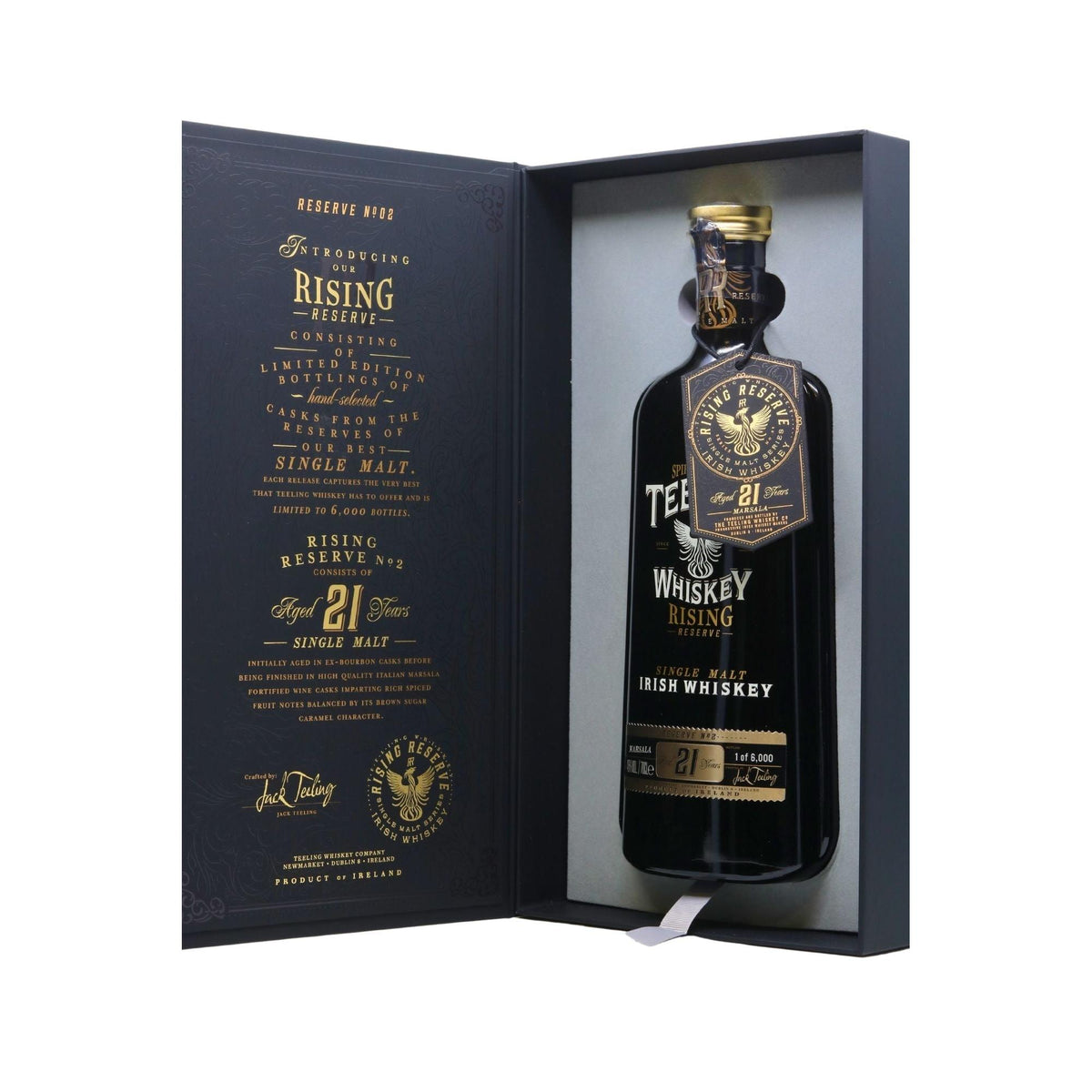 Teeling Rising 2 Marsala 21 Years Old Irish Whiskey 700ml