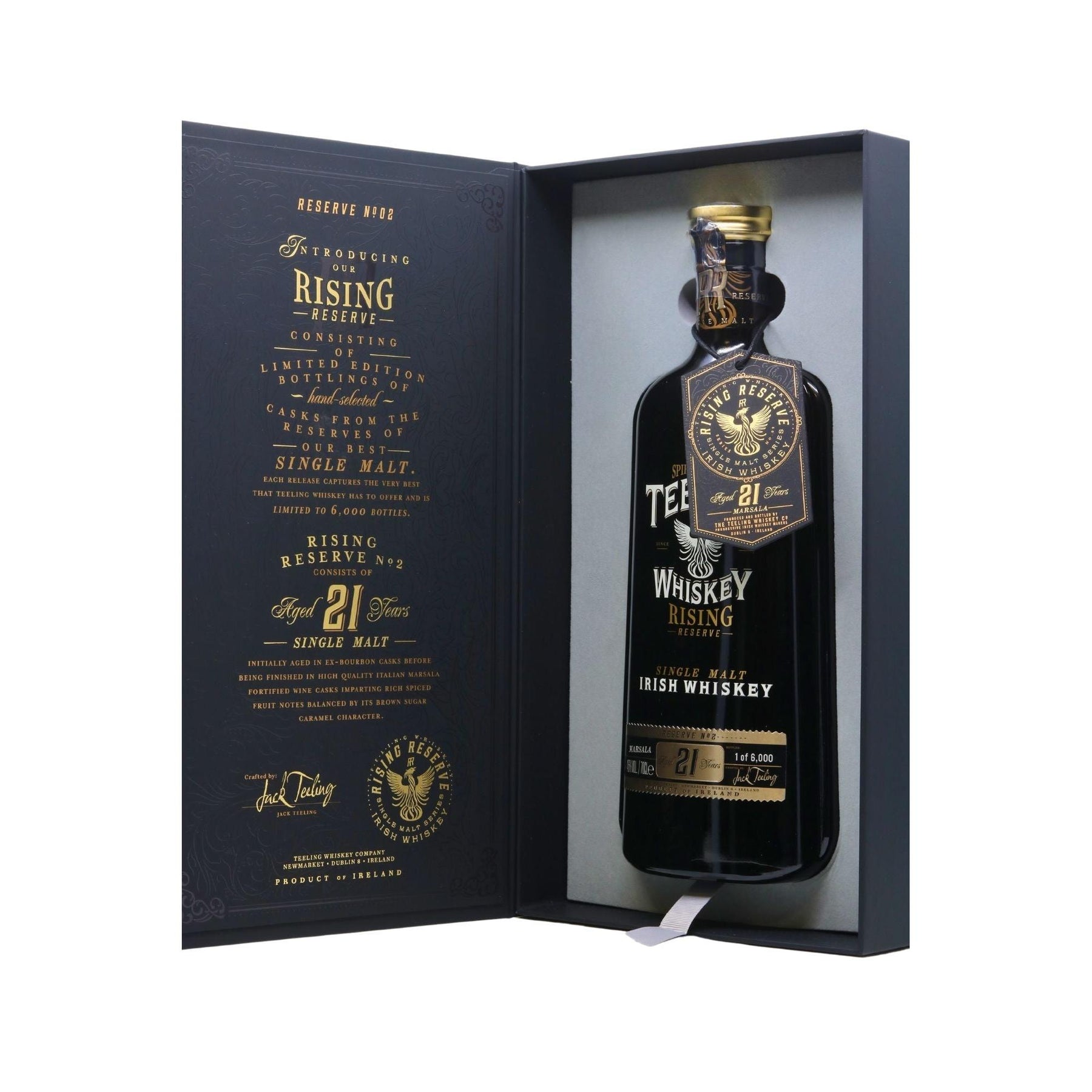 Teeling Rising 2 Marsala 21 Years Old Irish Whiskey 700ml