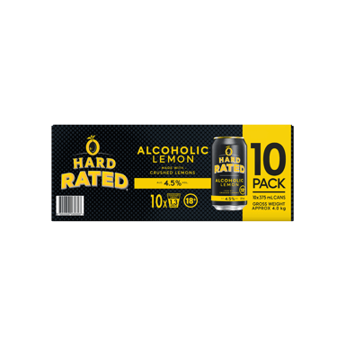 Hard Rated 10 Pack Cans 375ml