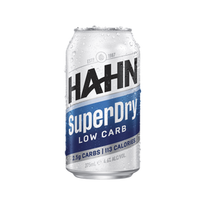 Hahn SuperDry Cans 375ml