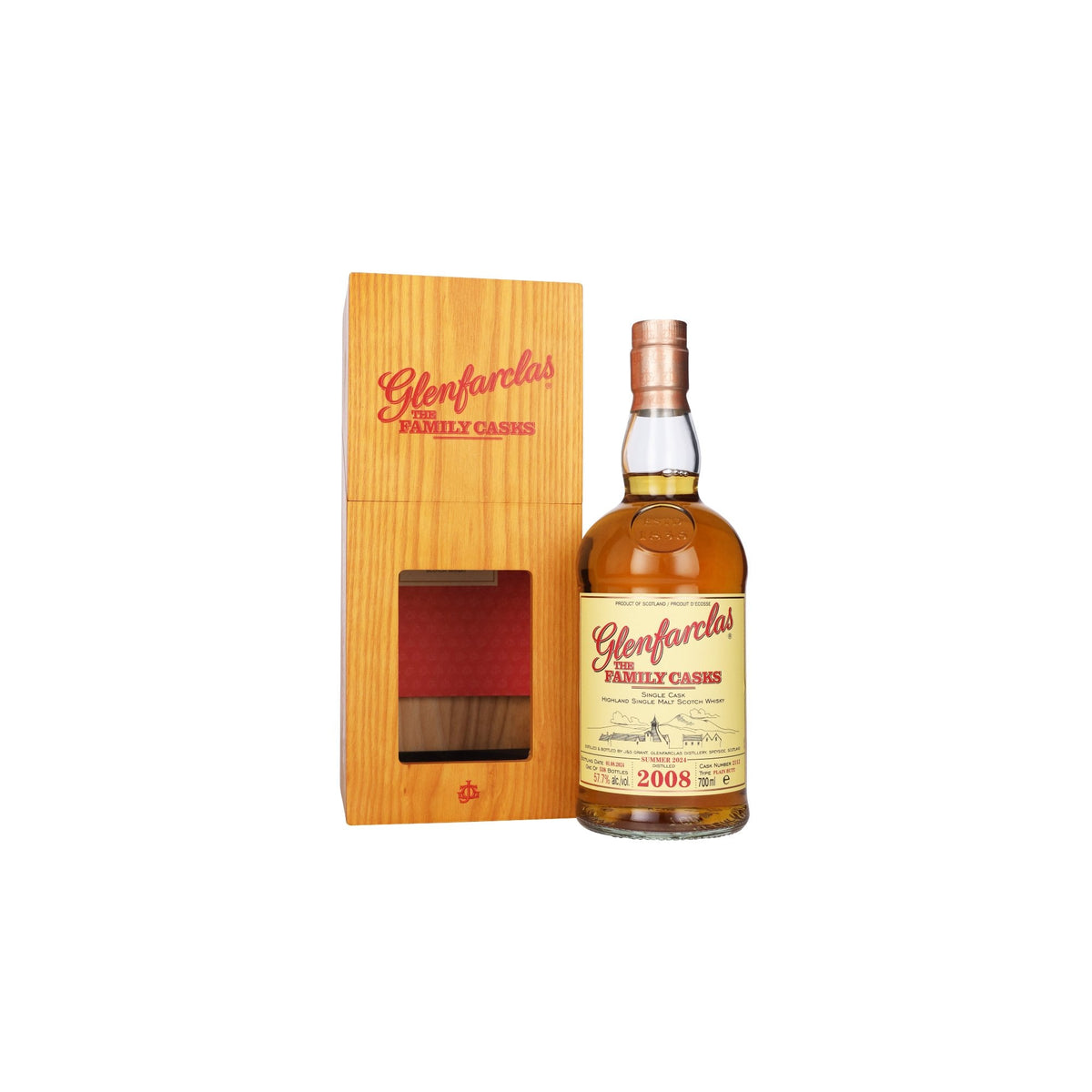 Glenfarclas Family Cask 2008 Cask 2112 Single Malt Scotch Whisky 700ml