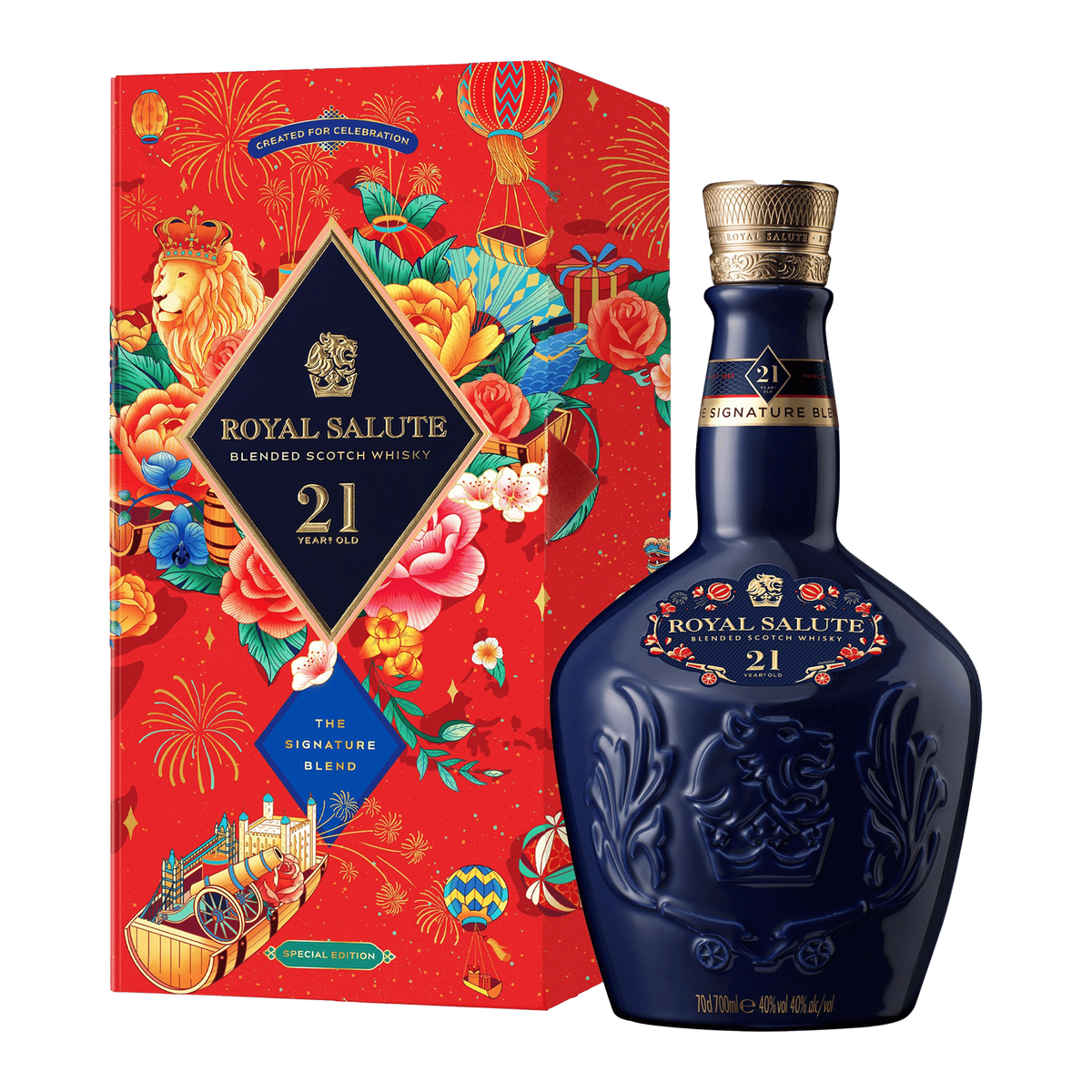 Chivas Regal 21 Year Old 2024 Royal Salute Year Of The Dragon Whisky 700ml