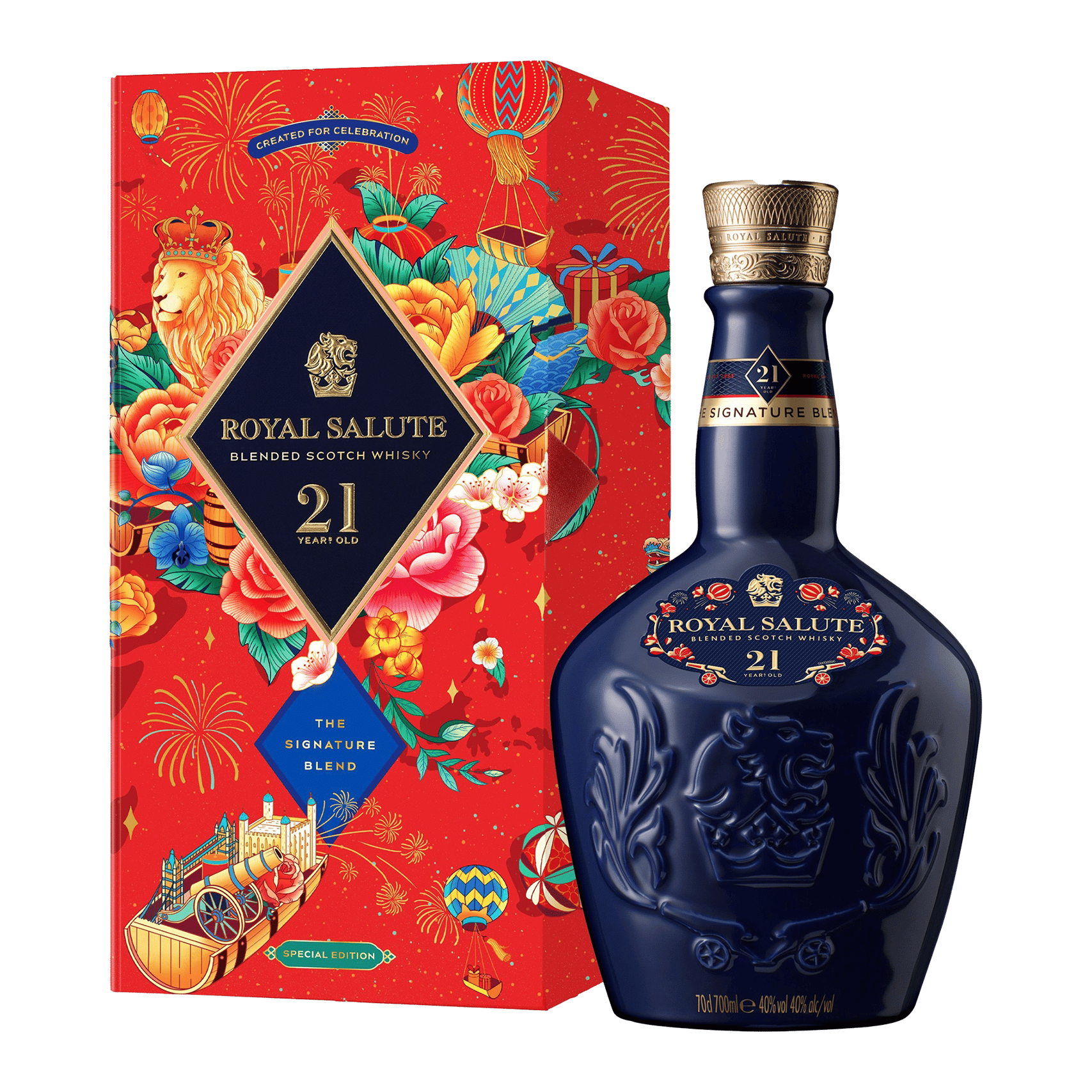Chivas Regal 21 Year Old 2024 Royal Salute Year Of The Dragon Whisky 700ml