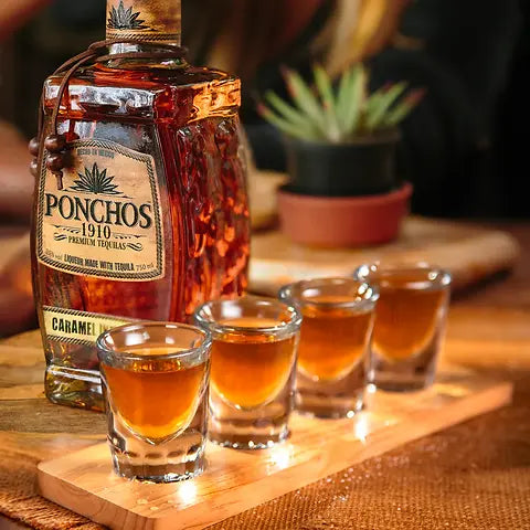 Ponchos 1910 Caramel Tequila 750ml