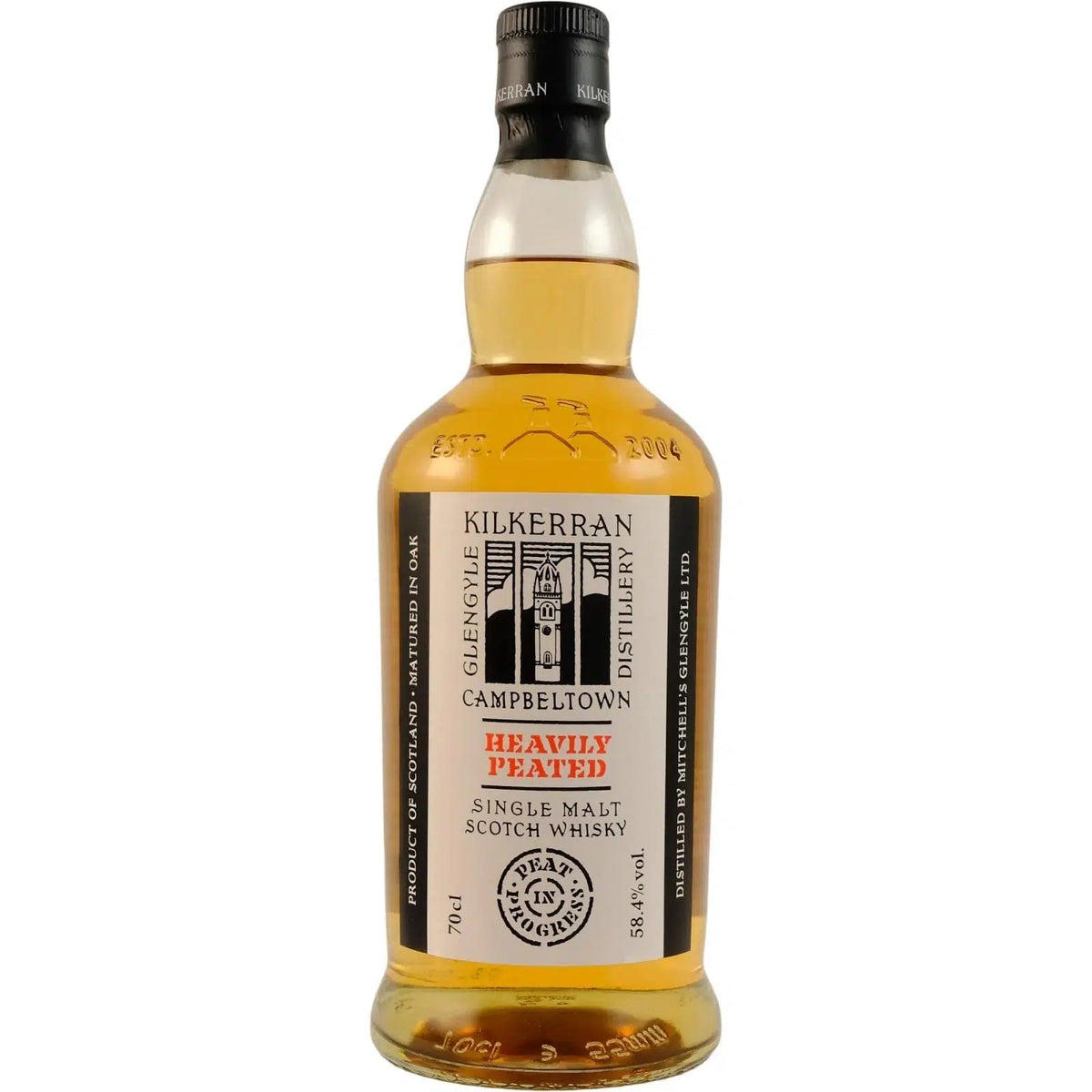 Kilkerran Heavily Peated Batch 8 Single Malt Scotch Whisky 700ml