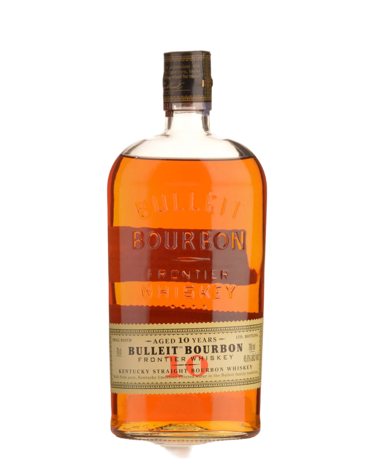 Bulleit Bourbon 10 Year Old Kentucky Straight Bourbon Whiskey 700ml