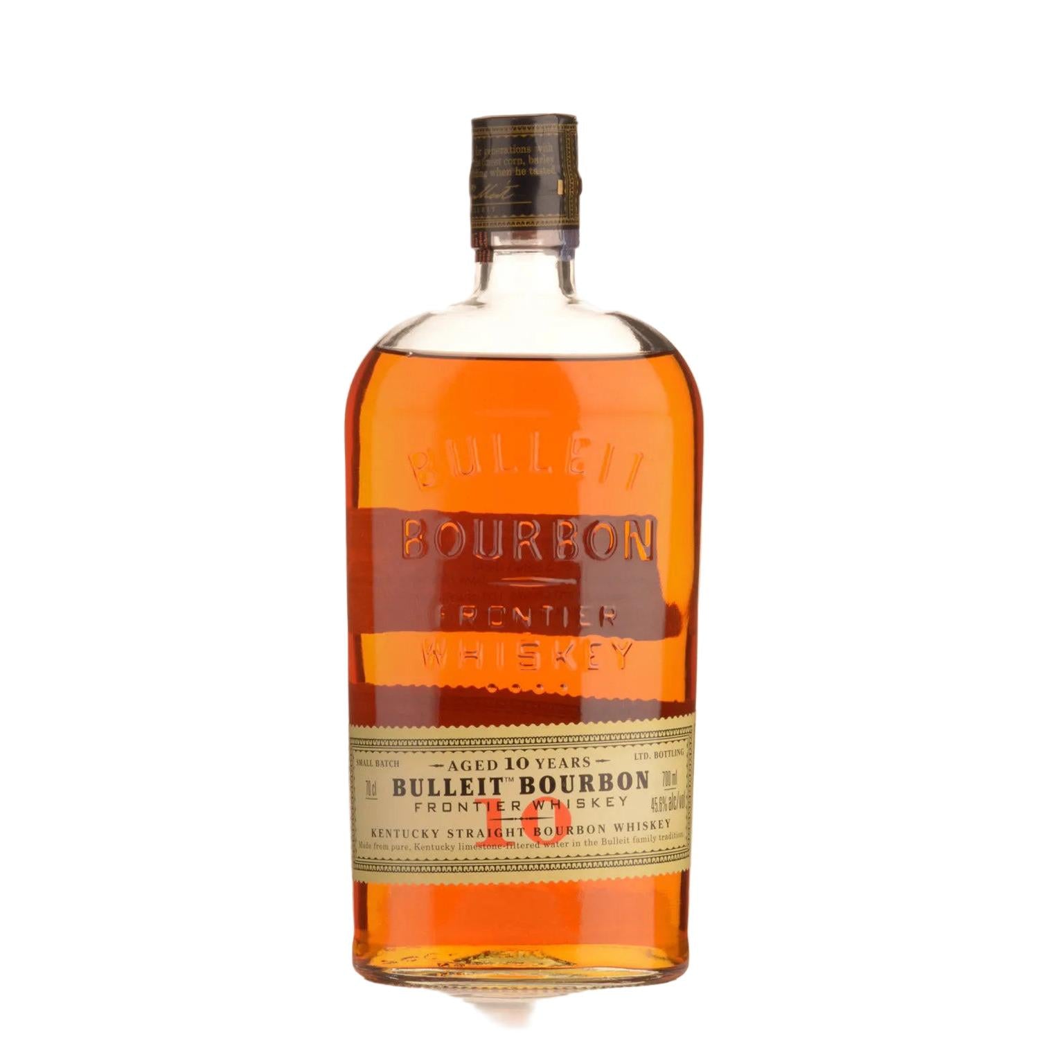 Bulleit Bourbon 10 Year Old Kentucky Straight Bourbon Whiskey 700ml