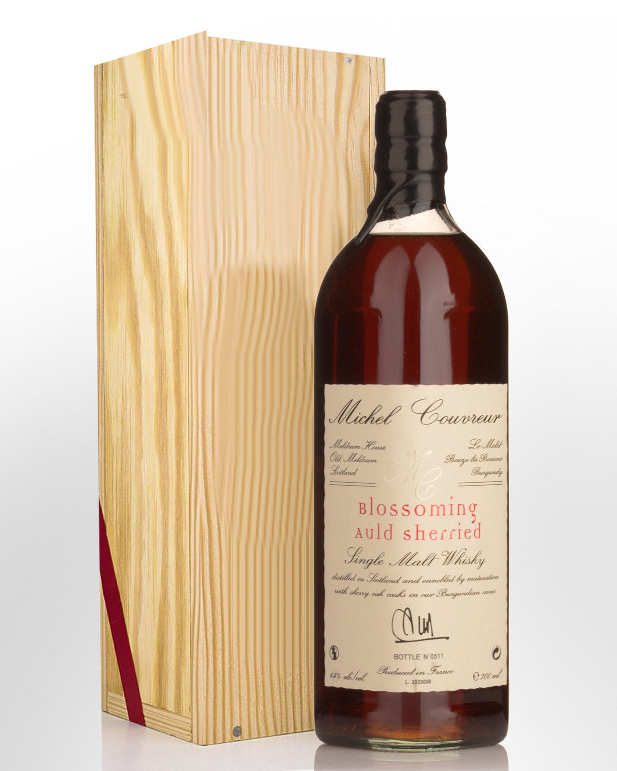 Michel Couvreur Blossoming Single Malt Whisky 700ml
