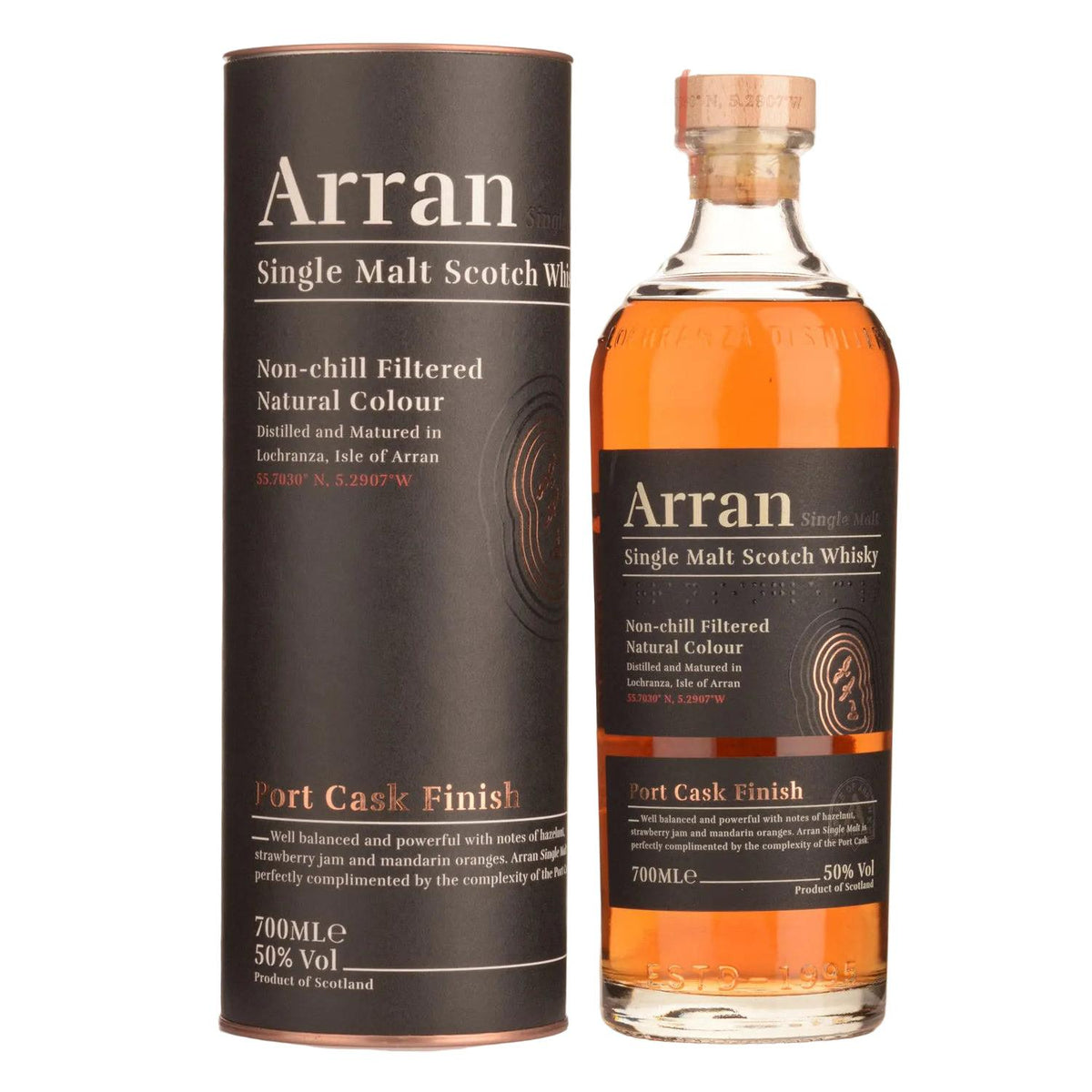 Arran Port Cask Finish Single Malt Whisky 700ml