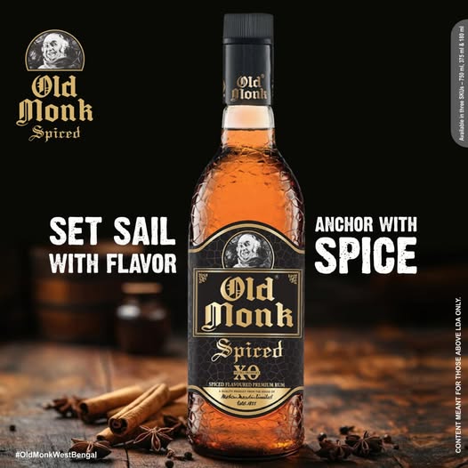 Old Monk XO Spiced Rum 750ml