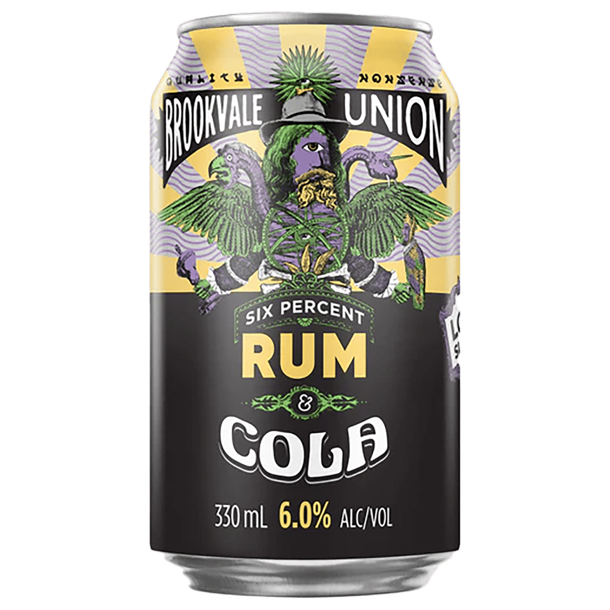 Brookvale Union Rum&Cola 6% Can 24X330ml