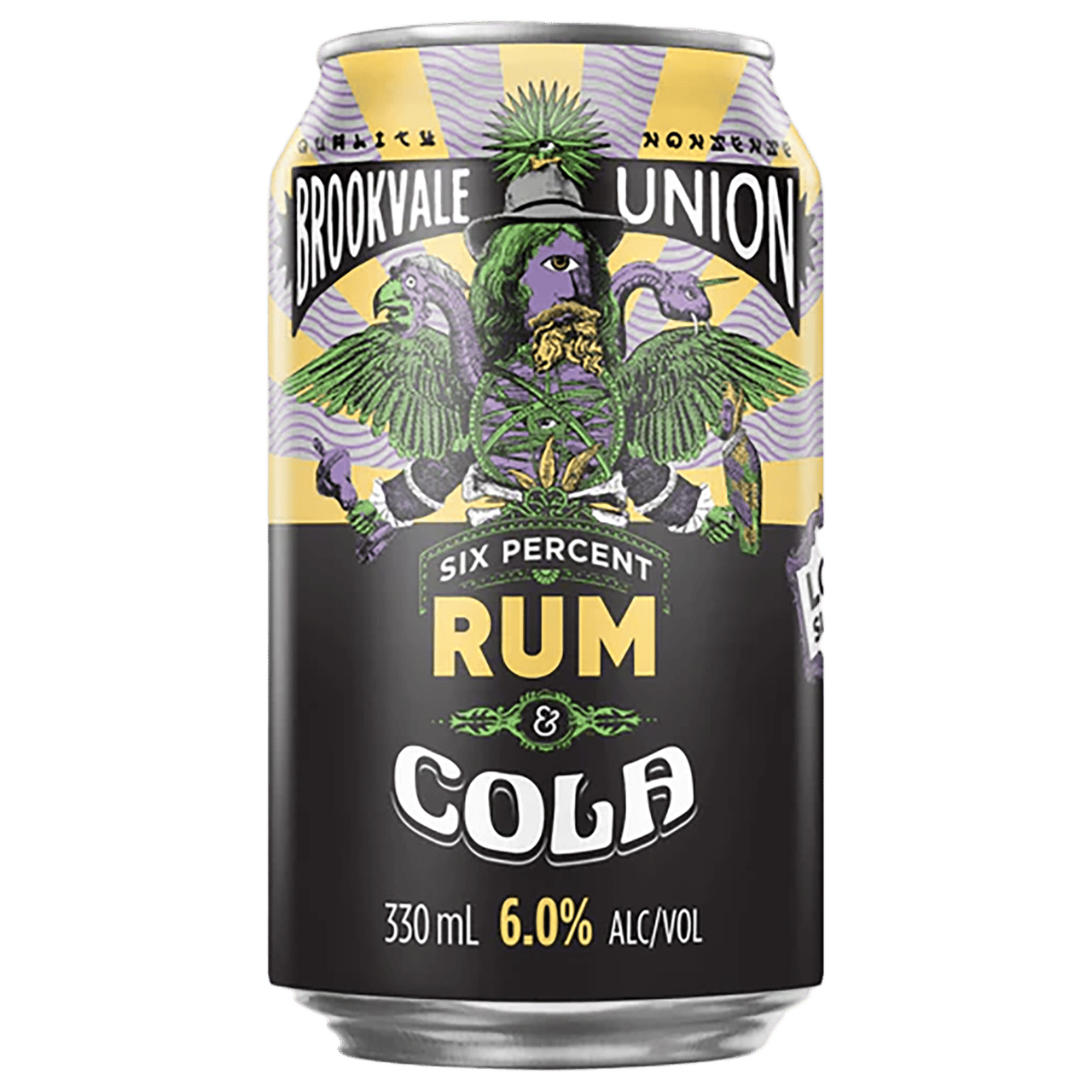 Brookvale Union Rum&Cola 6% Can 24X330ml