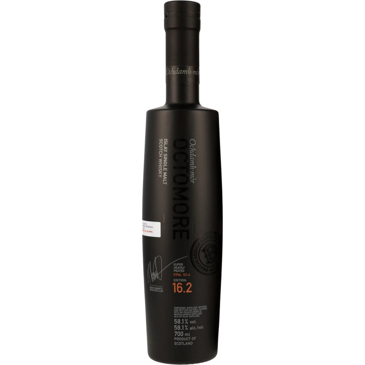 Octomore 16.2 Cask Strength Single Malt Scotch Whisky 700ml