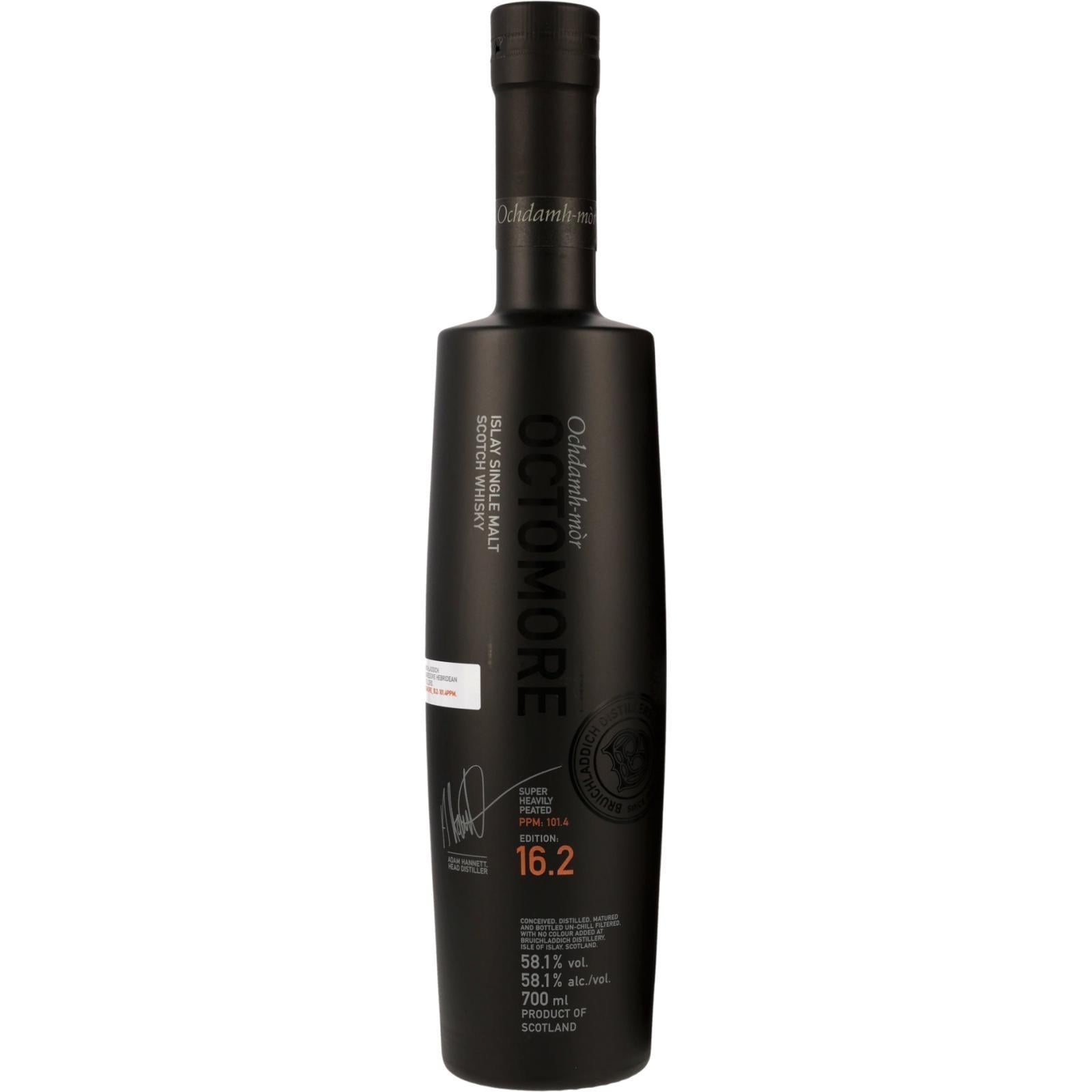 Octomore 16.2 Cask Strength Single Malt Scotch Whisky 700ml