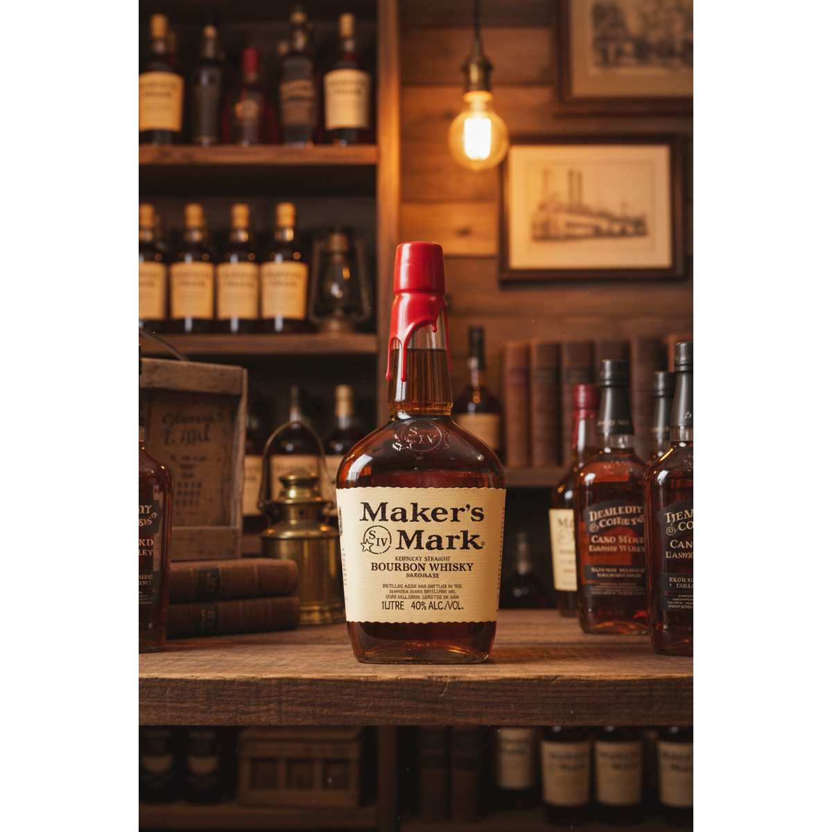 Maker's Mark Bourbon Whisky 1L