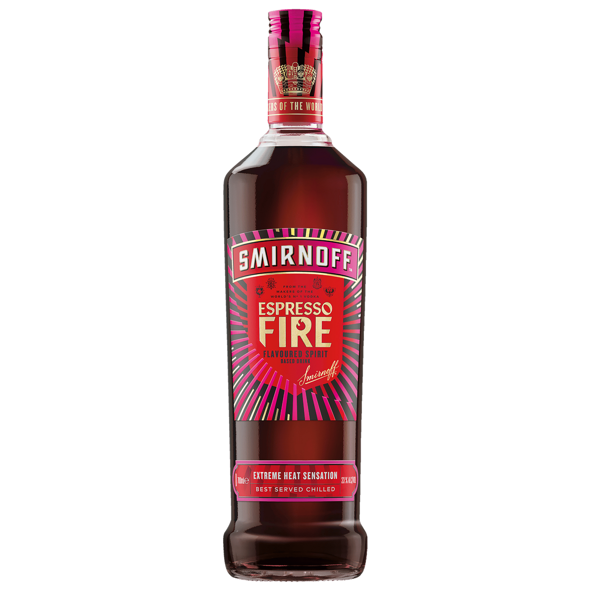 Smirnoff Espresso Fire Vodka 700ml