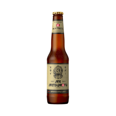 Matso's Mr Matsumotos Japanese Style Lager Bottle 330ml