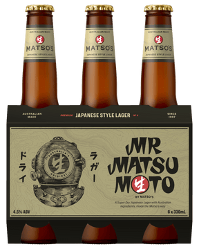 Matso's Mr Matsumotos Japanese Style Lager Bottle 330ml