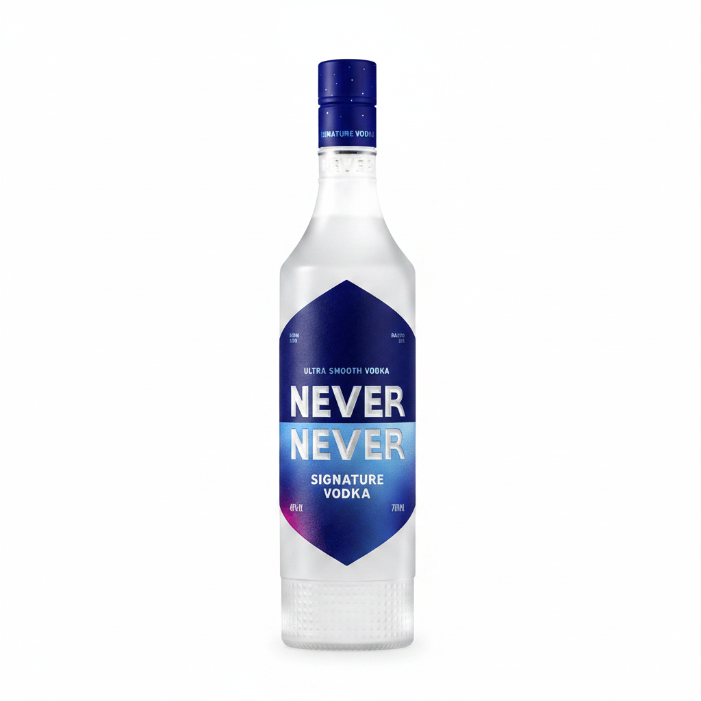 Never Never Signature Vodka 700ml