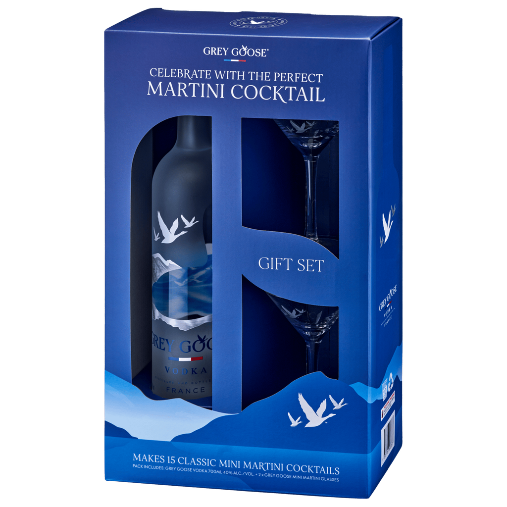 Grey Goose Vodka Martini Gift Pack 700ml