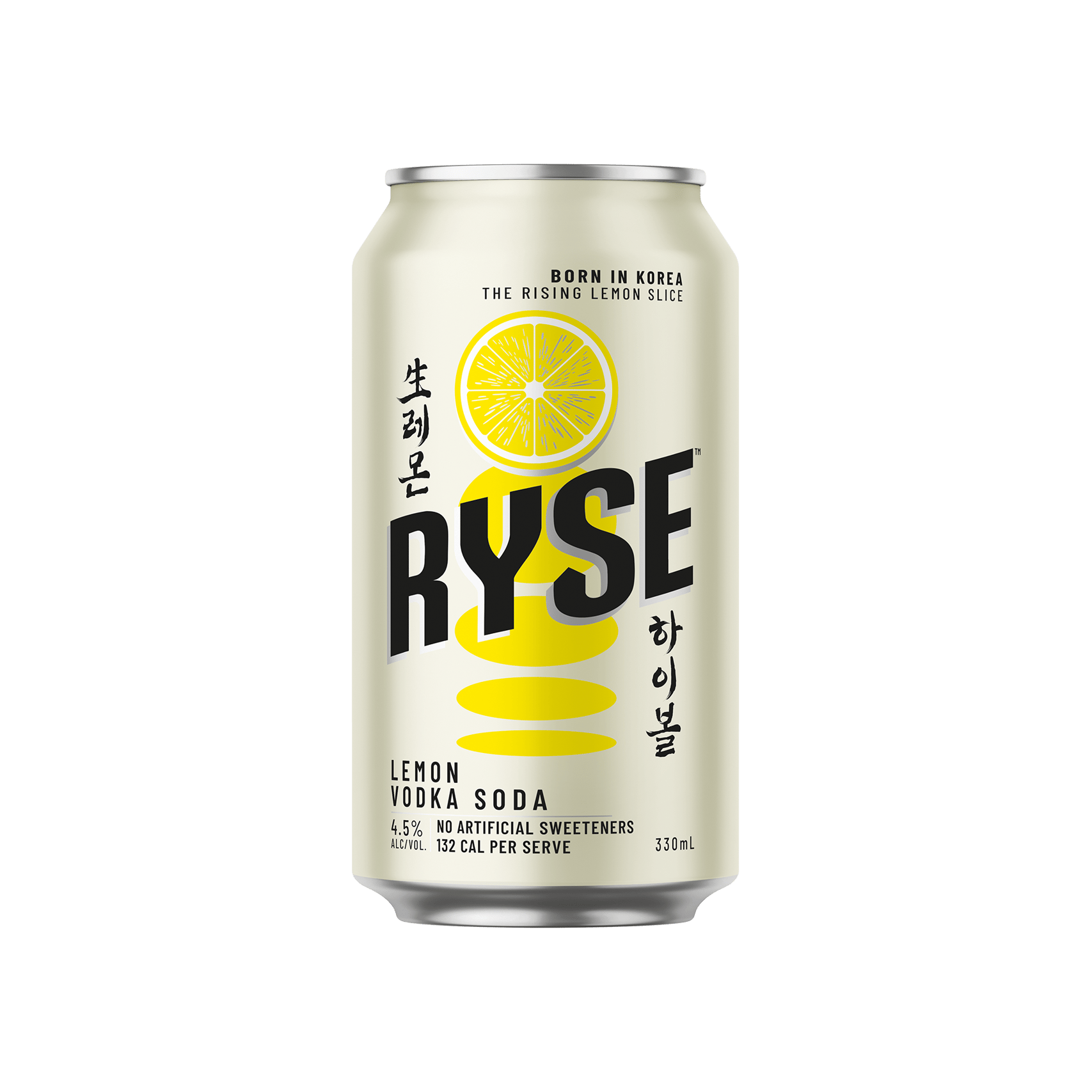 RYSE Vodka Lemon Soda Cans 330ml