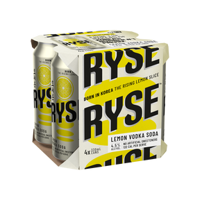 RYSE Vodka Lemon Soda Cans 330ml