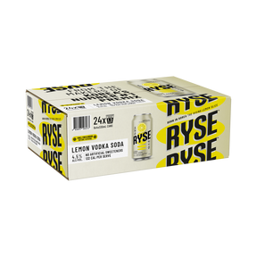 RYSE Vodka Lemon Soda Cans 330ml