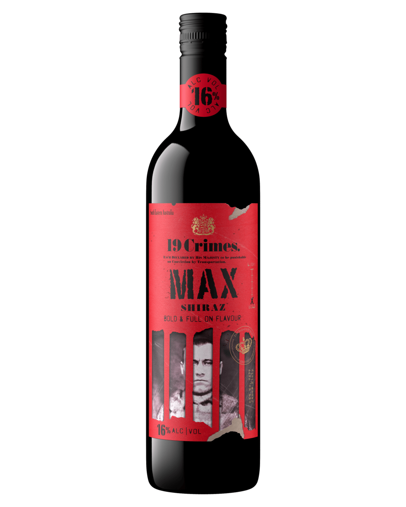 19 Crimes Max Shiraz 750ml